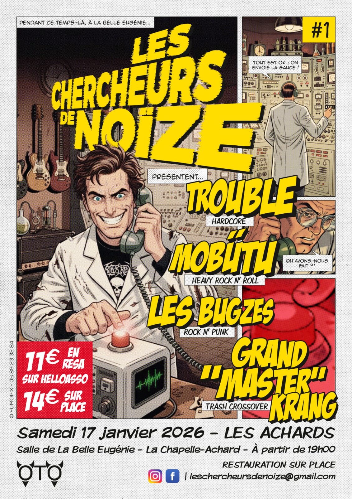 Concert – Les Chercheurs de Noïze