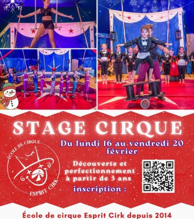 Stage cirque – Vacances de février
