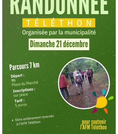 Randonnée Téléthon