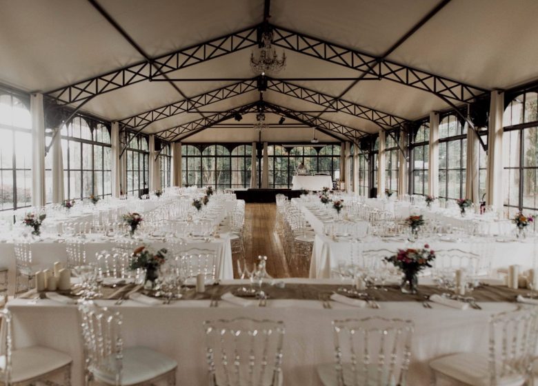 THE ORANGERY ROOM OF THE CASTLE