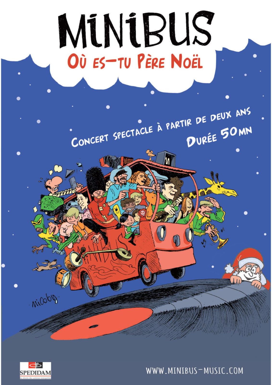 COMPLET – Concert Minibus – « Où es-tu Père-Noël? »