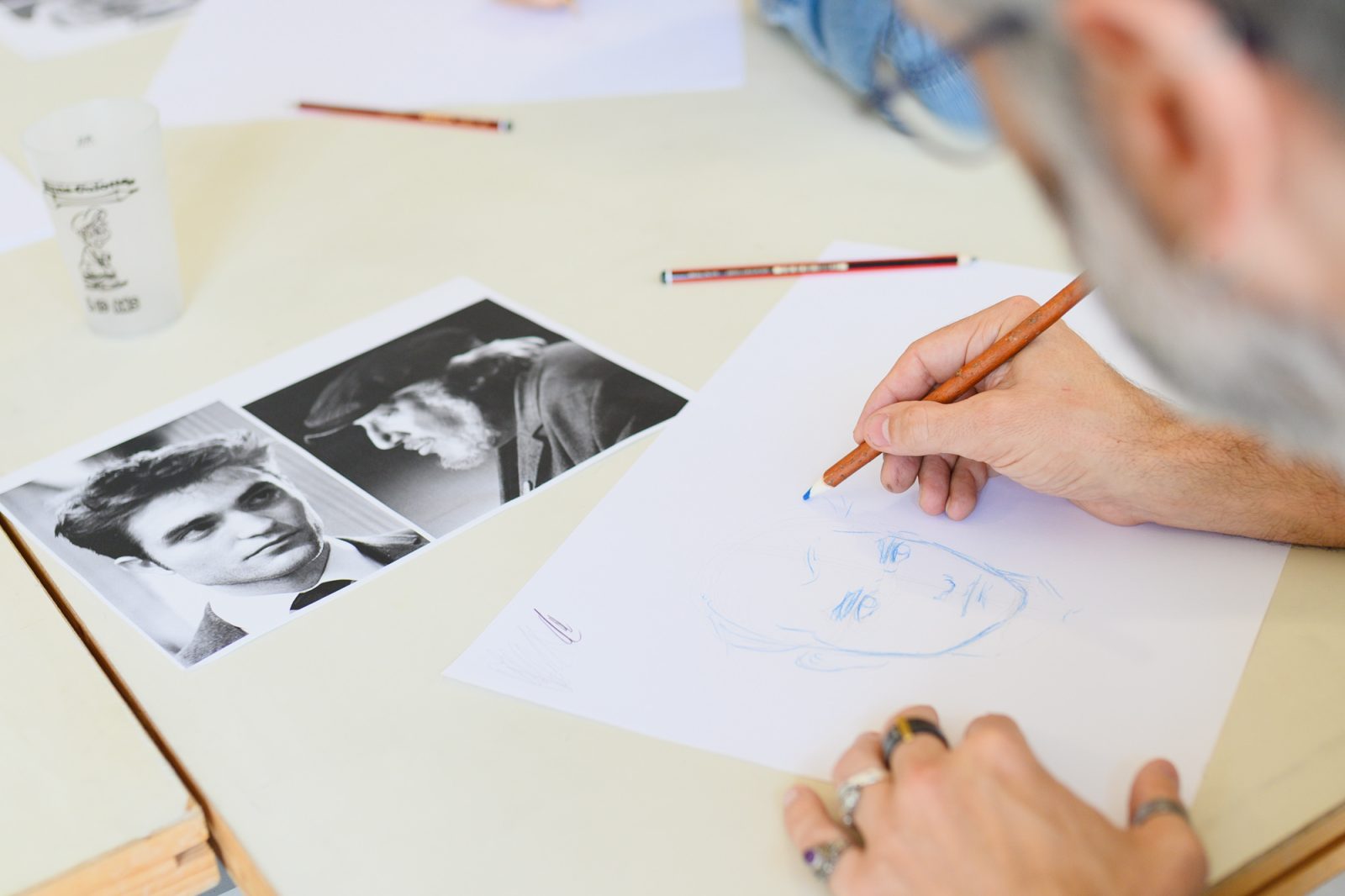 Les Estiv&rsquo;Arts – Atelier dessin « Le portrait dans tous ses états »