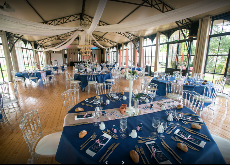 THE ORANGERY ROOM OF THE CASTLE