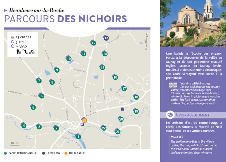 GEOCACHING ROUTES OF NESTBOXES