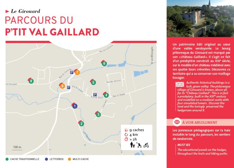 PARCOURS GEOCACHING DU P’TIT VAL GAILLARD