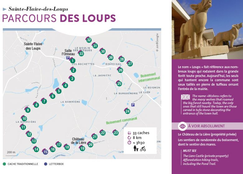 PARCOURS GEOCACHING DES LOUPS