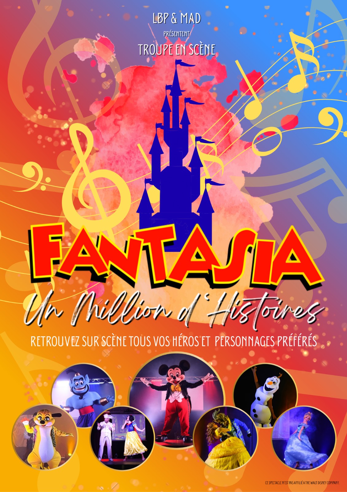 Spectacle et comédie musicale « Fantasia »