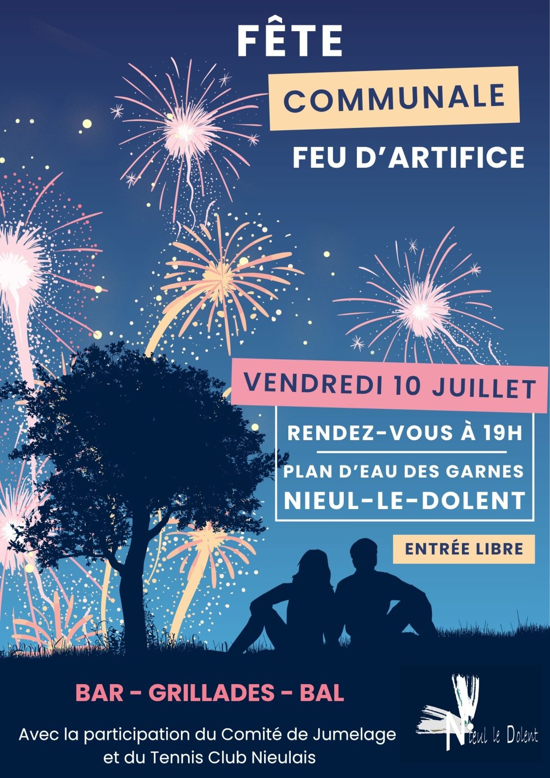 Fête communale – Feu d&rsquo;artifice