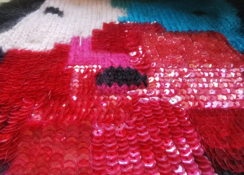 Développement de projets de broderie personnels / Apprentissage du crochet de Luneville