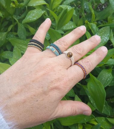 Les Estiv’Arts – Atelier bague en micro-macramé