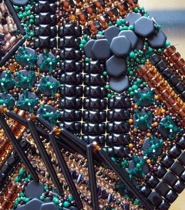 Développement de projets de broderie personnels / Apprentissage du crochet de Luneville