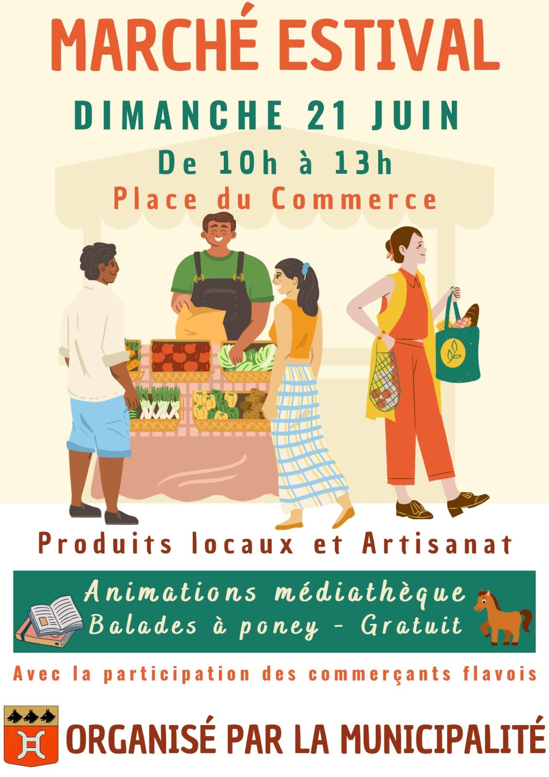Marché estival