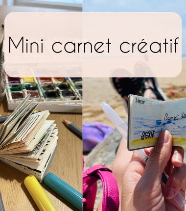 Mini carnet créatif