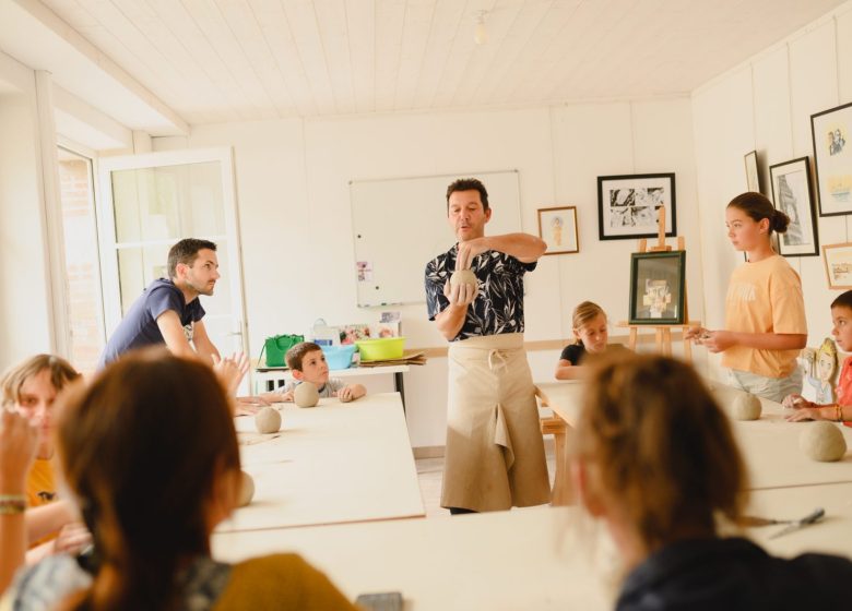 Les Estiv’Arts – Atelier modelage de l’argile