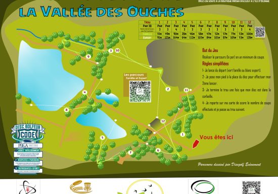 Parcours de Disc Golf La Vallée des Ouches