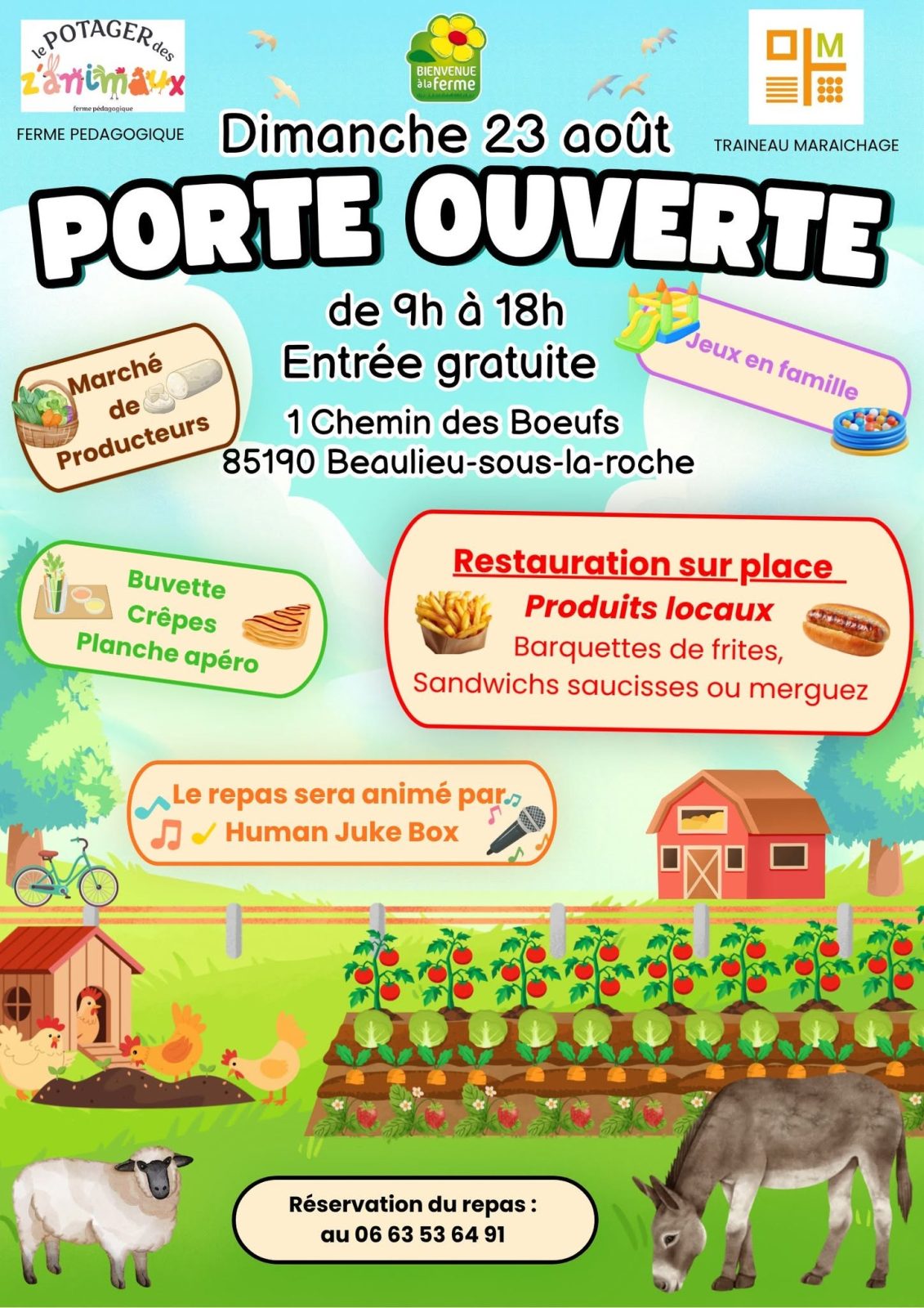 Portes ouvertes au Potager des Z&rsquo;Animaux