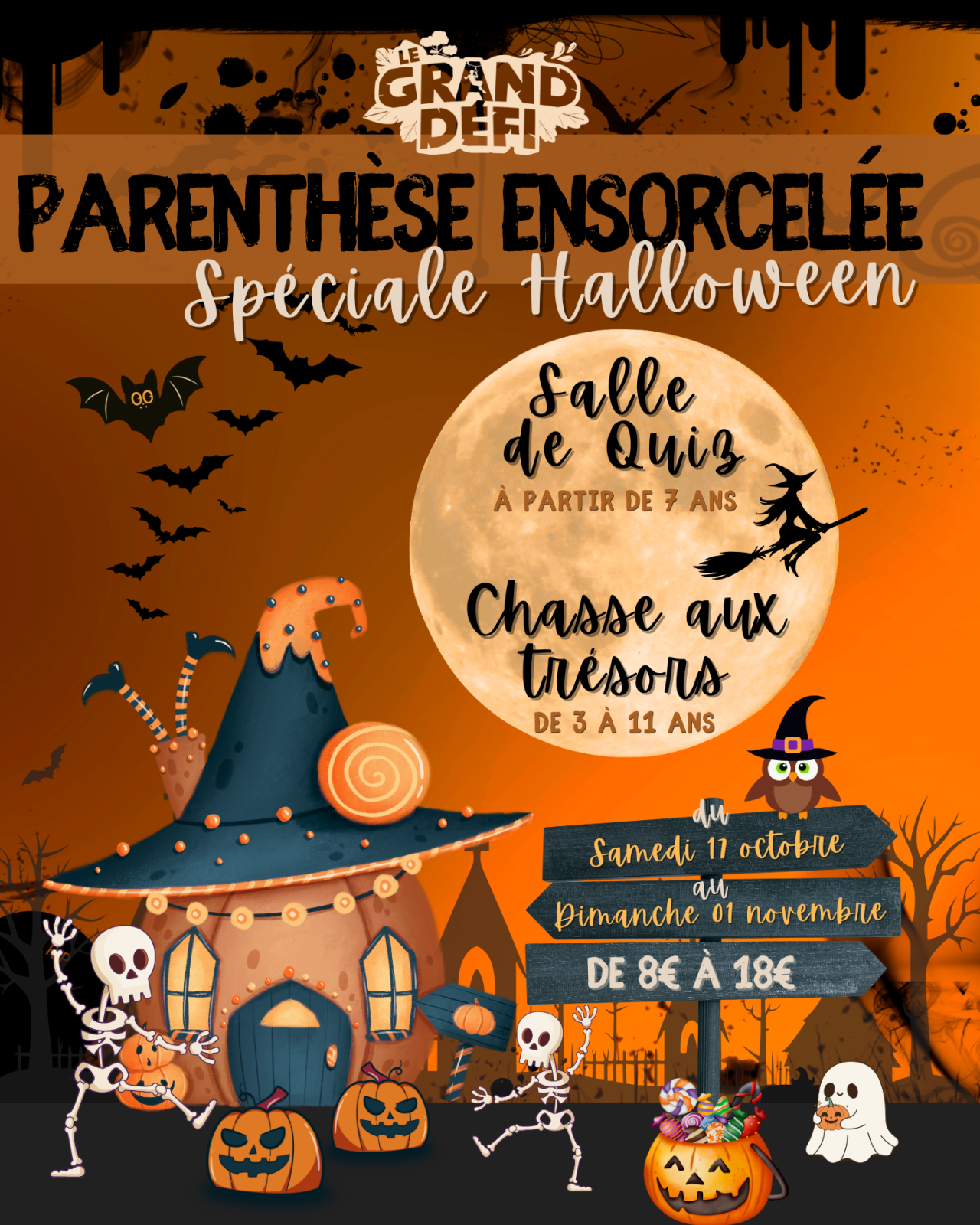 Halloween au Grand Défi