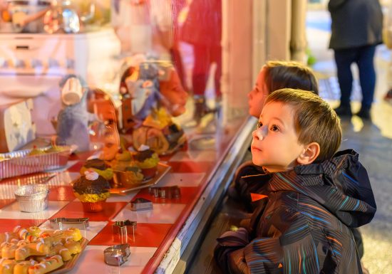 Les vitrines animées