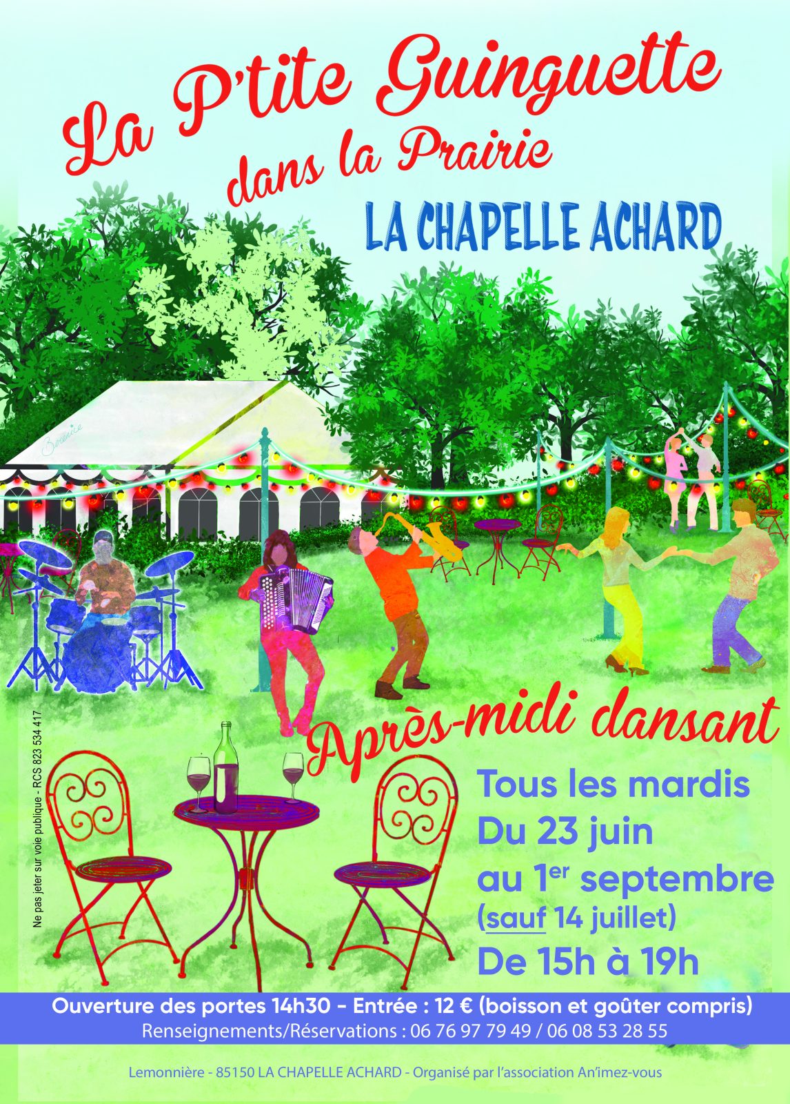 La P&rsquo;tite Guinguette dans la Prairie