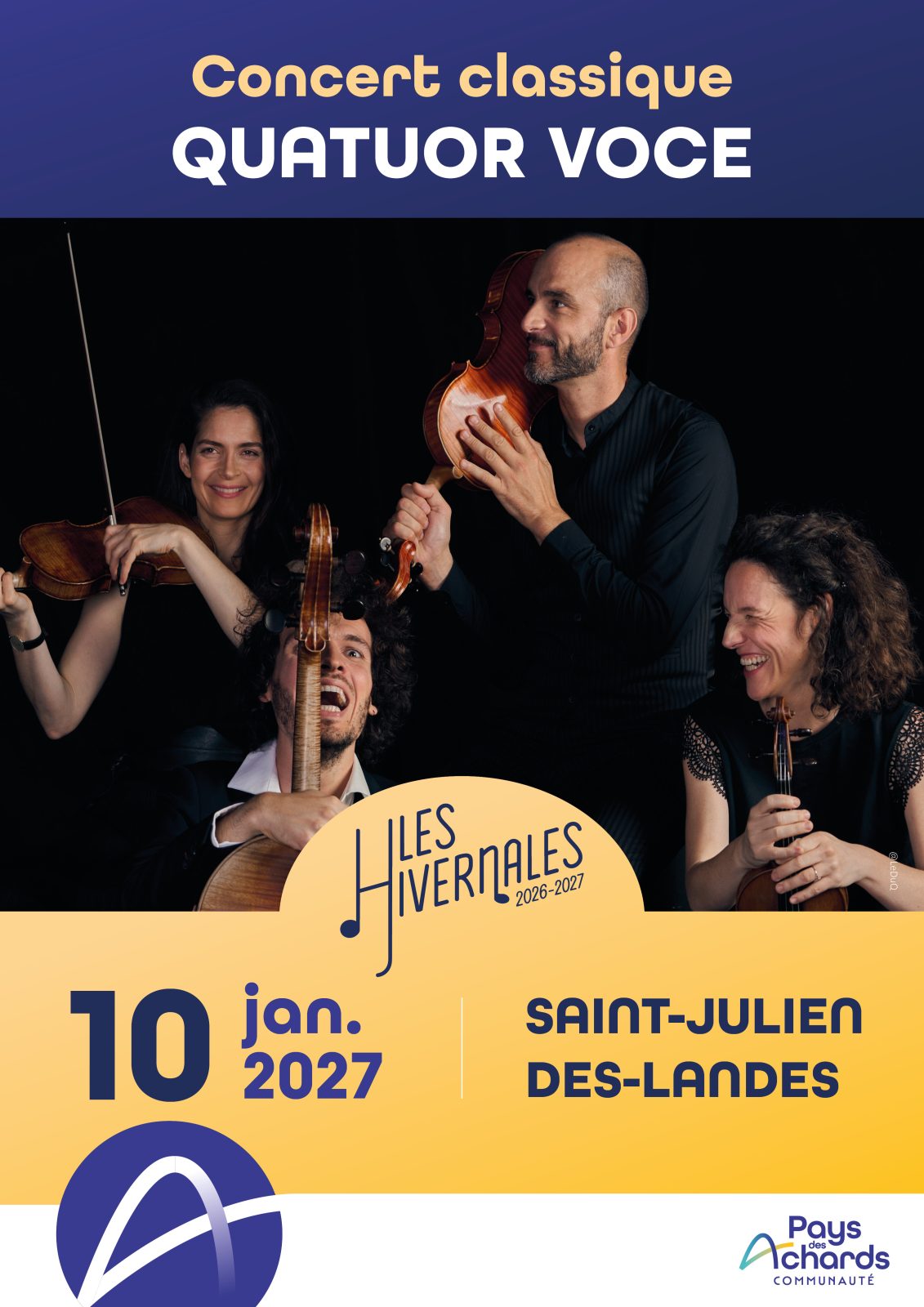 Les Hivernales – « Quatuor Voce »