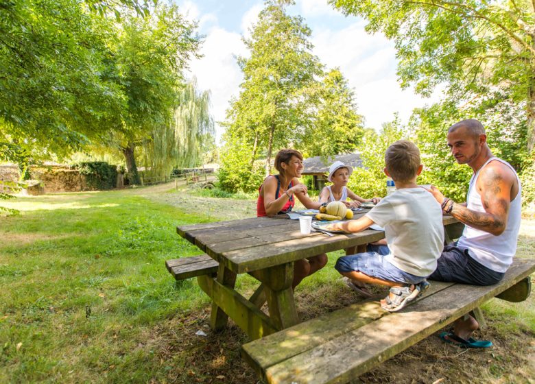 WÄSCHEREI PICKNICK-BEREICH