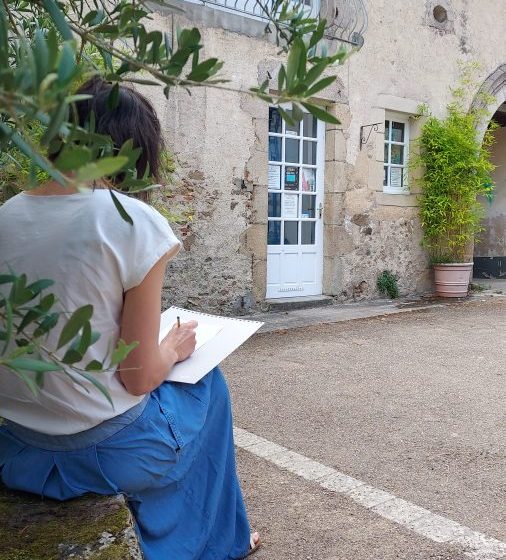 Les Estiv&rsquo;Arts – Atelier dessin « Les crayons prennent l&rsquo;air »