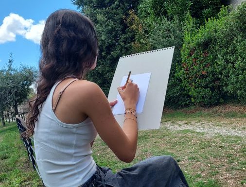 Les Estiv&rsquo;Arts – Atelier dessin « Les crayons prennent l&rsquo;air »