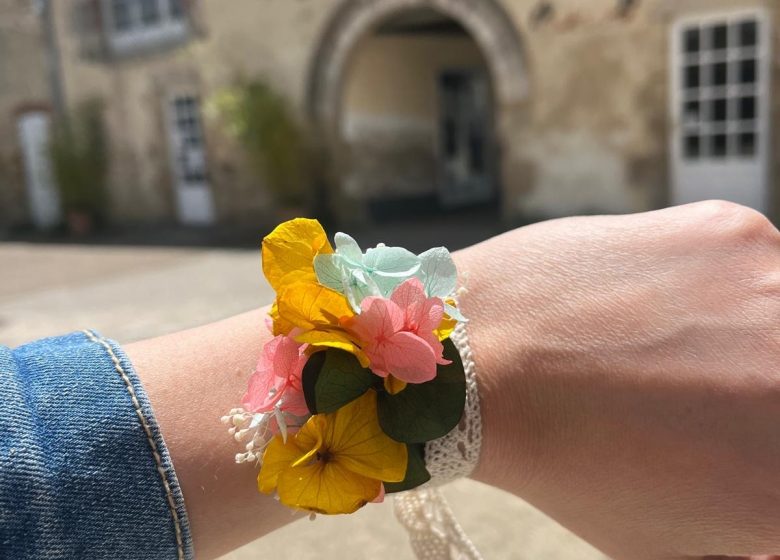 Les Estiv&rsquo;Arts – Atelier « Bijou fleuri »