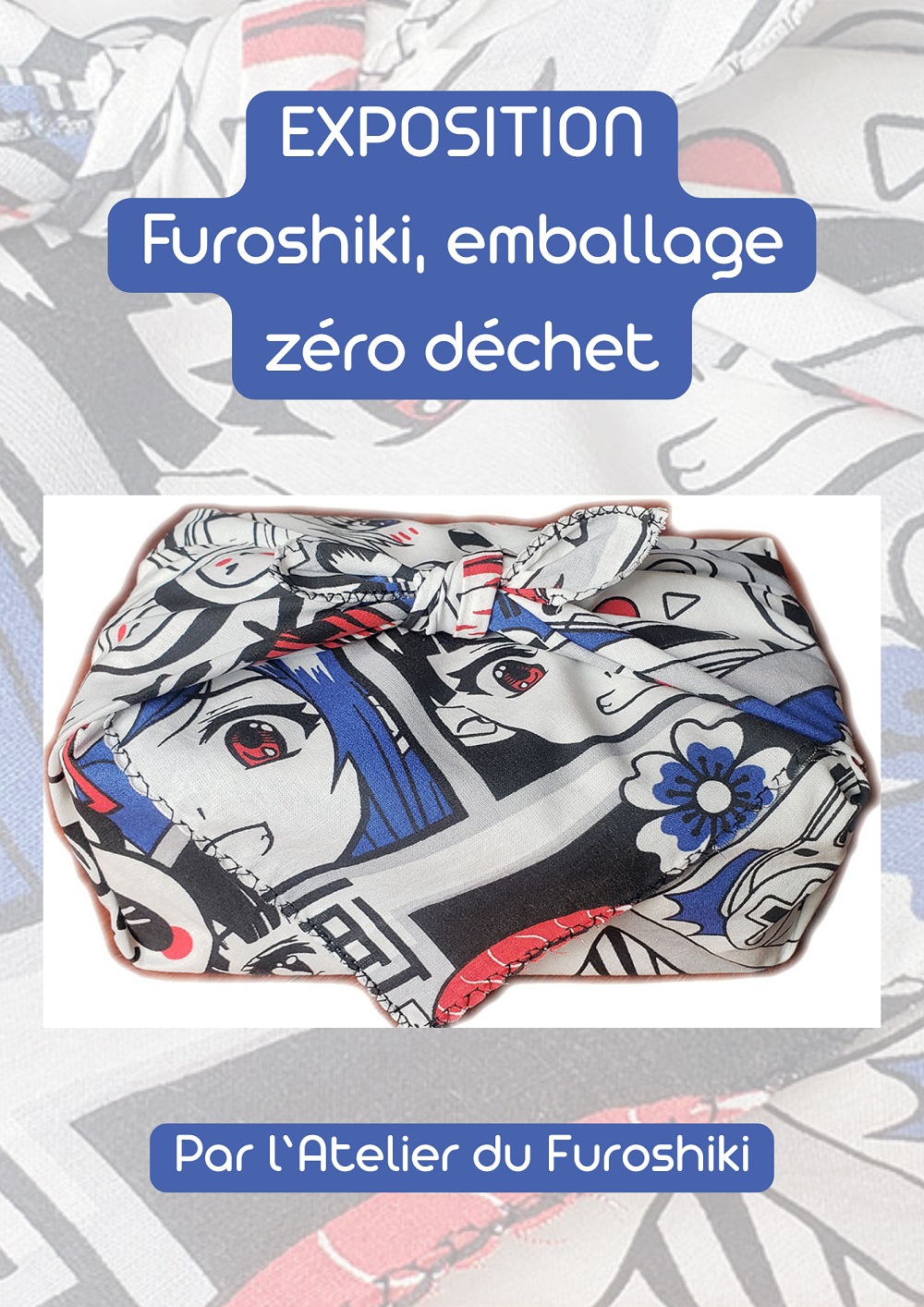 Exposition « Furoshiki, emballage zéro déchet »
