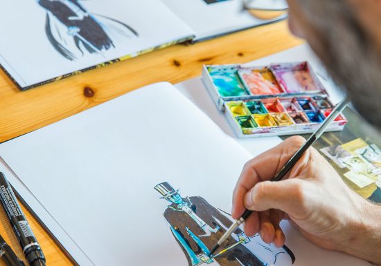 GALIEN, GENTLEMAN ILLUSTRATEUR