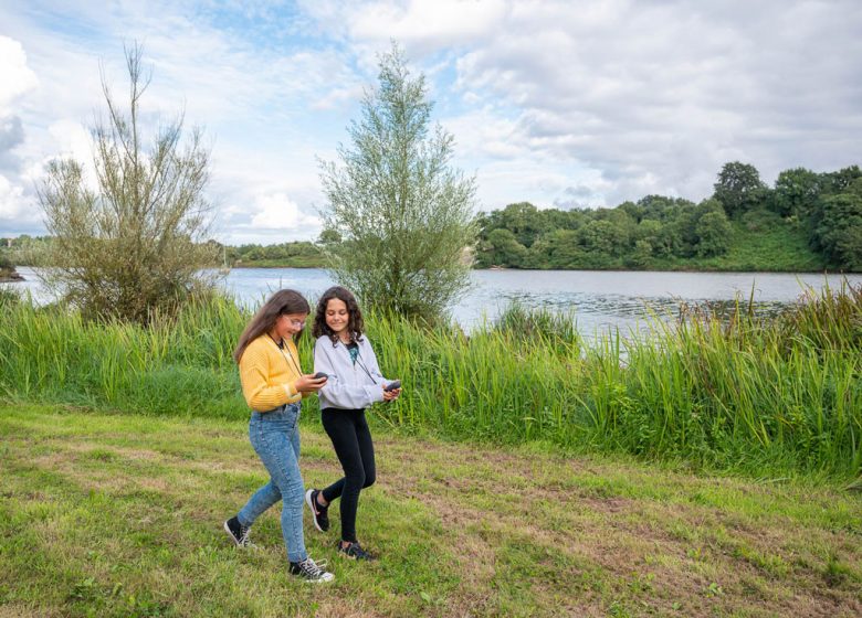 BLAUER GEOCACHING-KURS – LAC DU JAUNAY