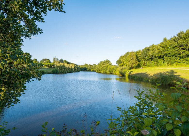 PICNIC AREA OF THE GARNES BODY OF WATER