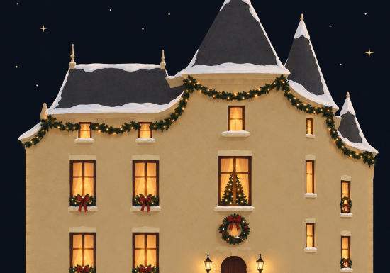 Menu de Fêtes en décembre au Domaine de Brandois